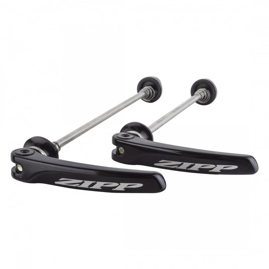 Zipp Tangente Quick Release Skewer Set - 100mm/135mm, Disc Brake, Stainless Steel, Black With Silver Logo