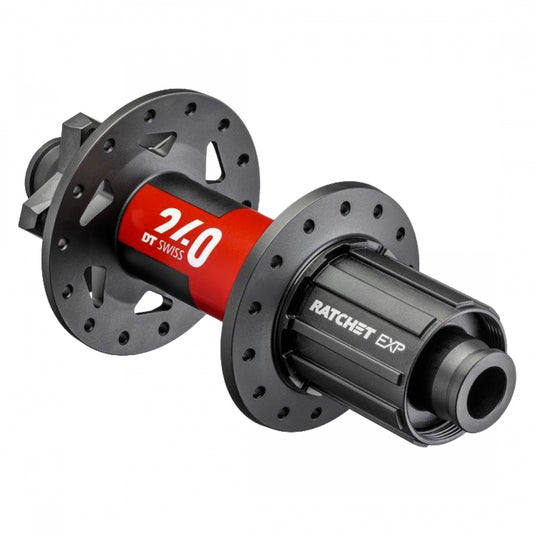 DT Swiss 240 Rear MTB Hub, 32h, 12x148 Thru Axle, 6 Bolt Disc, HG Freehub, Black