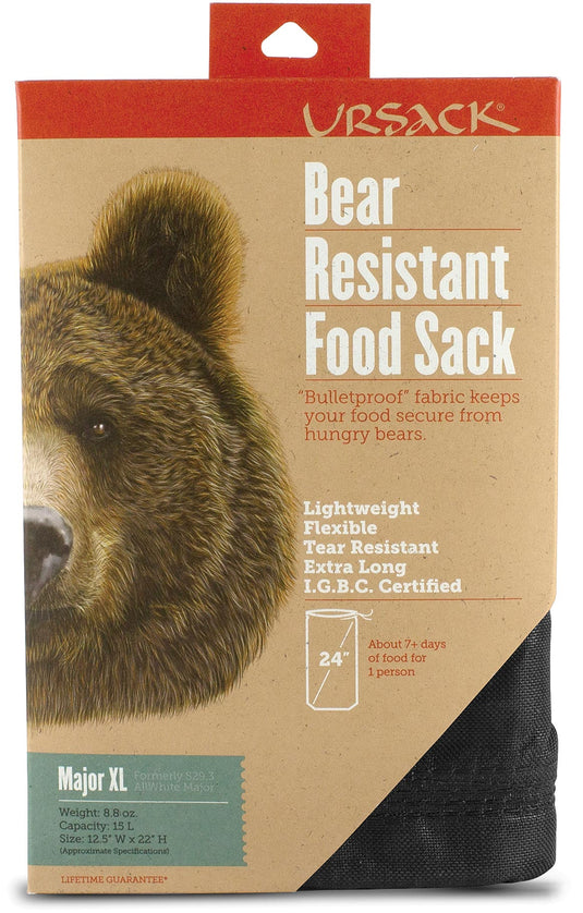 Ursack Major XL: Heavy-Duty Bear-Resistant Food Storage Bag for Outdoor Adventures