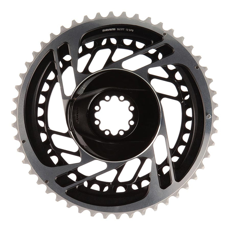 Load image into Gallery viewer, SRAM Red AXS Direct-Mount 50/37t 2x12 speed Chainring Set, Polar Gray
