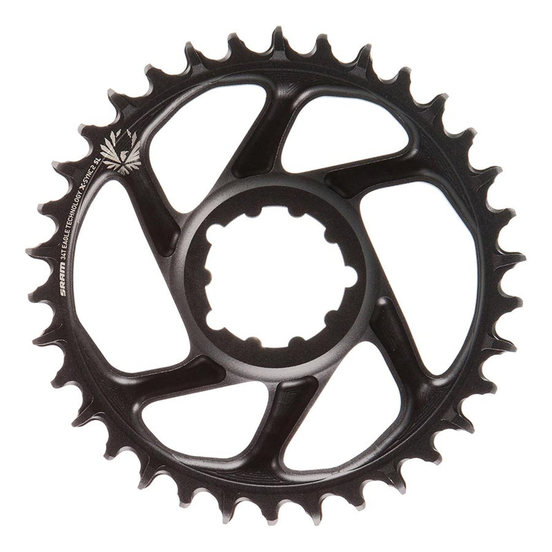 Load image into Gallery viewer, SRAM X-SYNC 2 SL XX1 Eagle Lunar Grey 6mm, Chainring, Teeth: 34, Speed: 12, BCD: Direct Mount, Single, Alloy, Grey
