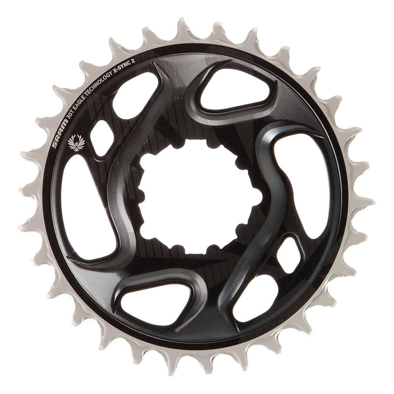 Load image into Gallery viewer, SRAM GX Eagle C1 Chainring Teeth: 30, Speed: 11/12, BCD: Direct Mount, Aluminum, Grey, 11.6218.046.001, 6mm
