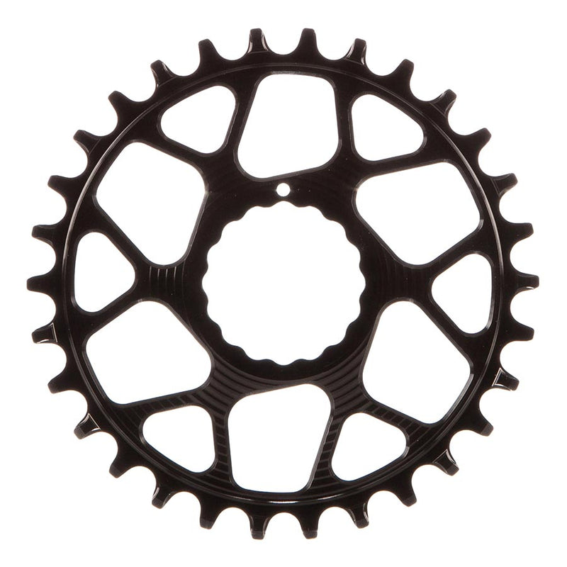 Load image into Gallery viewer, Works Components RF Cinch Chainring, Teeth: 30, Speed: 11/12, BCD: Direct Mount Cinch, Front, 7075-T6 Aluminum, Black
