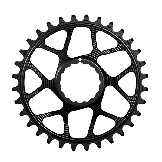 Works Components RF Cinch Chainring, Teeth: 32, Speed: 11/12, BCD: Direct Mount Cinch, Front, 7075-T6 Aluminum, Black