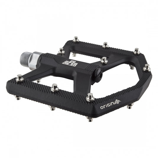 Origin8-Citadel-Platform-Flat-Platform-Pedals-Aluminum-Chromoly-Steel-PEDL0676-Bicycle-Pedals