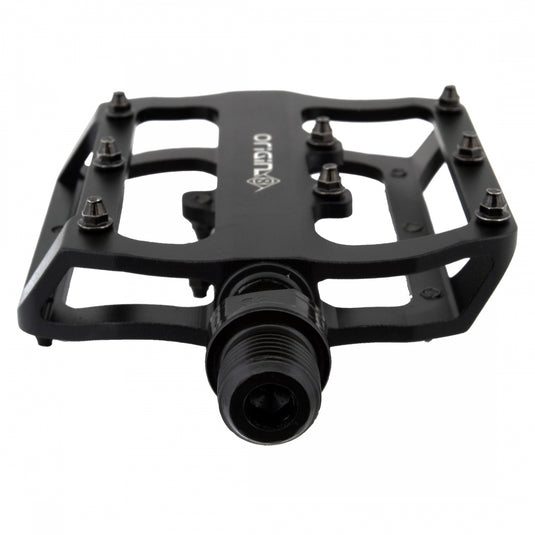 Origin8 Rascal XS Platform Pedals 9/16" Concave Alloy Body Removable Pins Black