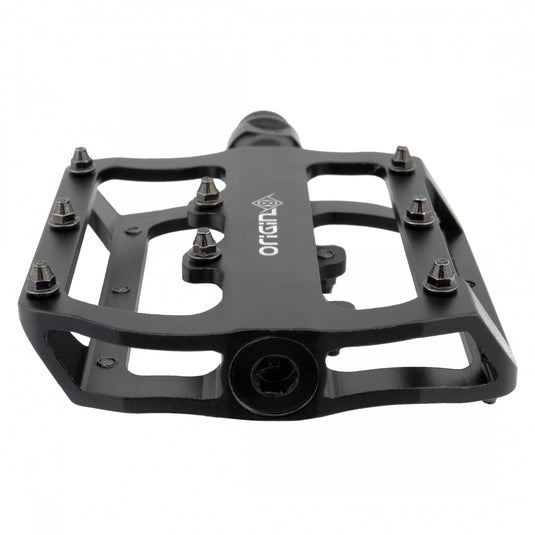 Origin8 Rascal XS Platform Pedals 9/16" Concave Alloy Body Removable Pins Black