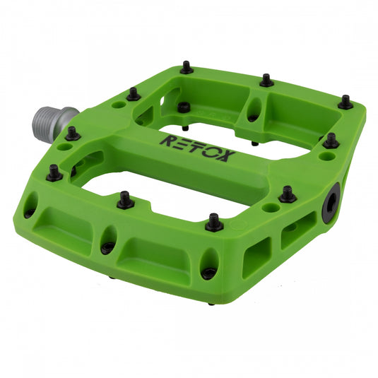 Origin8-Retox-Platform-Flat-Platform-Pedals-Composite-Chromoly-Steel-PEDL0749-Bicycle-Pedals