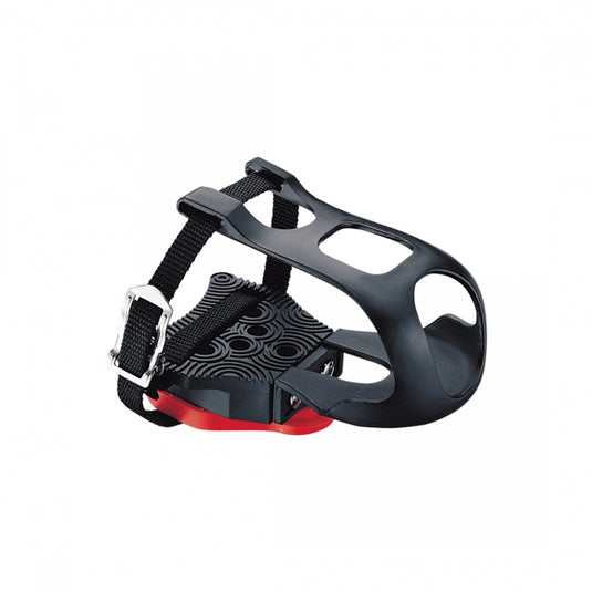 Exustar-Toe-Clip-Pedal-Platform-Clipless-Pedals-with-Cleats-Plastic-PEDL0802-Bicycle-Pedals