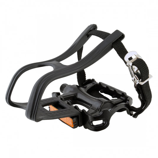 Pure-Cycles-Pure-Fix-Pedals-with-Nylon-Straps-Flat-Platform-Pedals-Composite-PEDL0814-Bicycle-Pedals