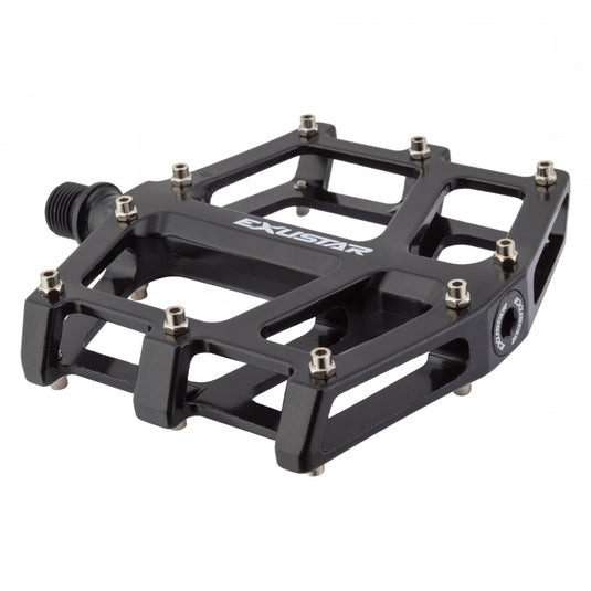 Exustar-PB73-Platform-Pedals-Flat-Platform-Pedals-Chromoly-Steel-PEDL2255-Bicycle-Pedals