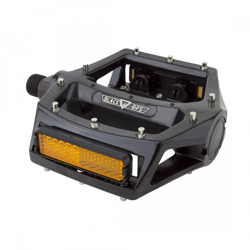 Black-Ops-Platform-Flat-Platform-Pedals-Aluminum-Chromoly-Steel-PEDL0848-Bicycle-Pedals