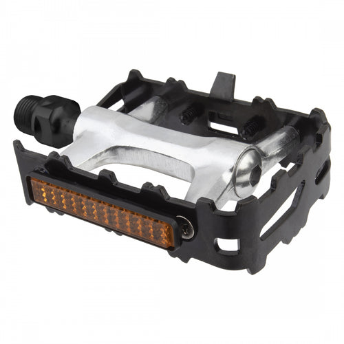 Sunlite-Mountain-Sport-Sealed-Flat-Platform-Pedals-Aluminum-Chromoly-Steel-PEDL0867-Bicycle-Pedals