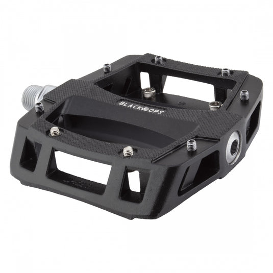 Black-Ops-B52-Flat-Platform-Pedals-Aluminum-Chromoly-Steel-PEDL0875-Bicycle-Pedals