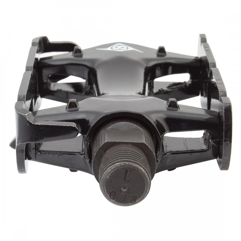 Load image into Gallery viewer, Origin8 Pro Lite Track Platform Pedals 9/16&quot; Chromoly Axle Alloy Body PC-Black
