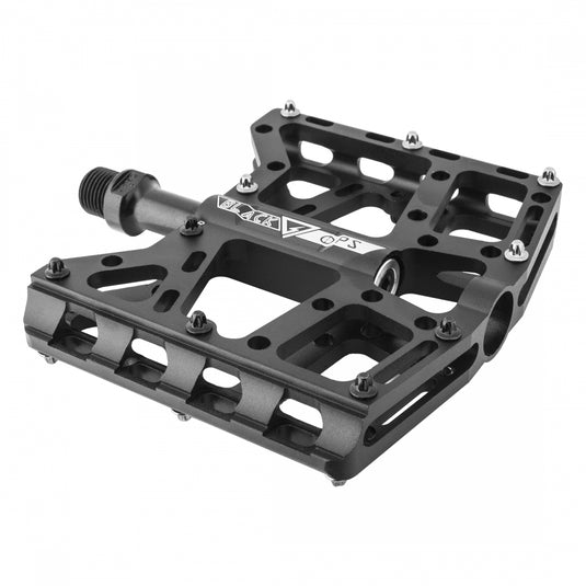 Black-Ops-TorqLite-UL-Flat-Platform-Pedals-Aluminum-Chromoly-Steel-PEDL0889-Bicycle-Pedals