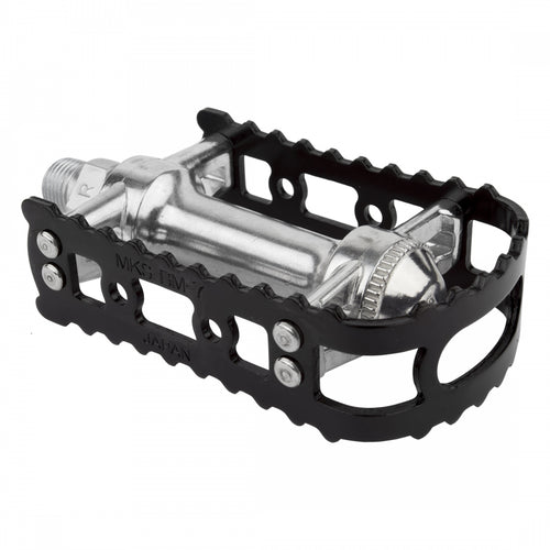 MKS-BM-7-BMX-Flat-Platform-Pedals-Aluminum-Chromoly-Steel-PEDL0896-Bicycle-Pedals