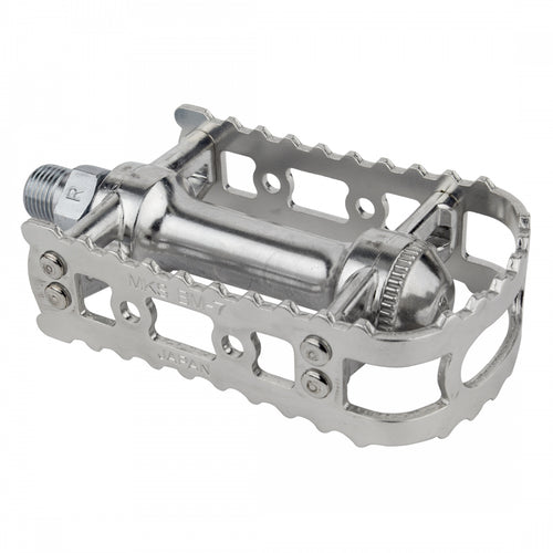 MKS-BM-7-BMX-Flat-Platform-Pedals-Aluminum-Chromoly-Steel-PEDL0902-Bicycle-Pedals