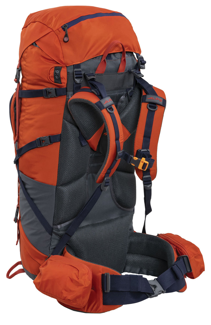 Load image into Gallery viewer, Alps Mountaineering Shasta Red Tail 65 2.0 Chili Backpacking Pack - Lightweight and Durable for Your Outdoor Adventures
