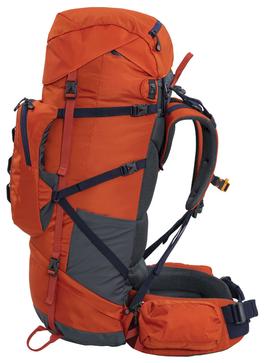 Alps Mountaineering Shasta Red Tail 65 2.0 Chili Backpacking Pack - Lightweight and Durable for Your Outdoor Adventures