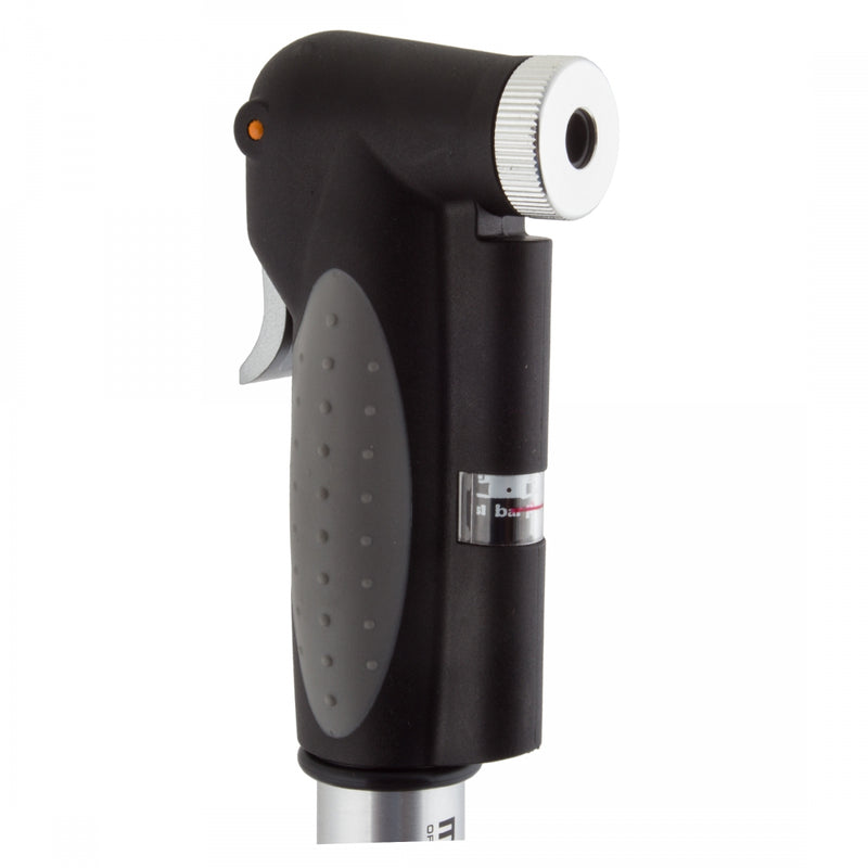 Load image into Gallery viewer, Topeak Mini Dual DXG Mini Pump- 140psi, With Gauge, Silver/Black
