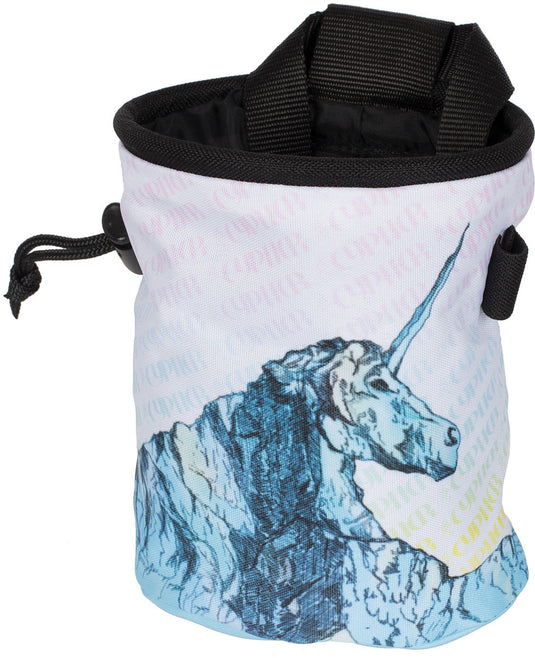 Magical Unicorn Design Chalk Bag by Cypher - Perfect for Climbing Enthusiasts!