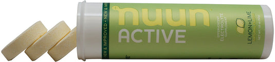 Nuun Active Hydration Sport Lemon/Lime Tabs - 10 Pack for Energy Boost Pack of  8