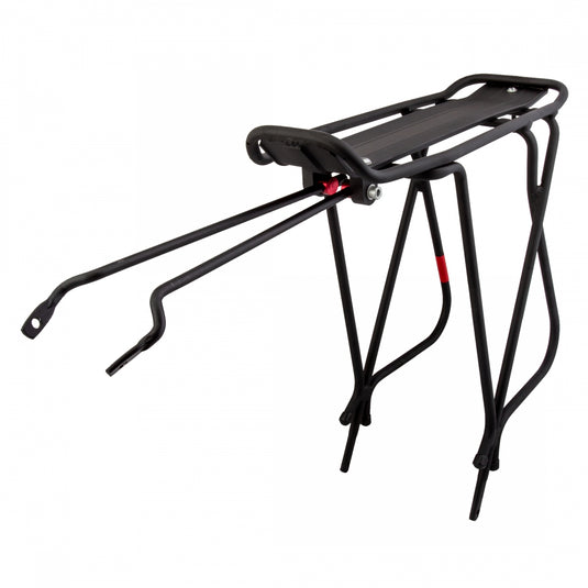 Axiom Journey Tubular Rear Rack Alloy Black Bicycle Adjustable Cargo Carrier