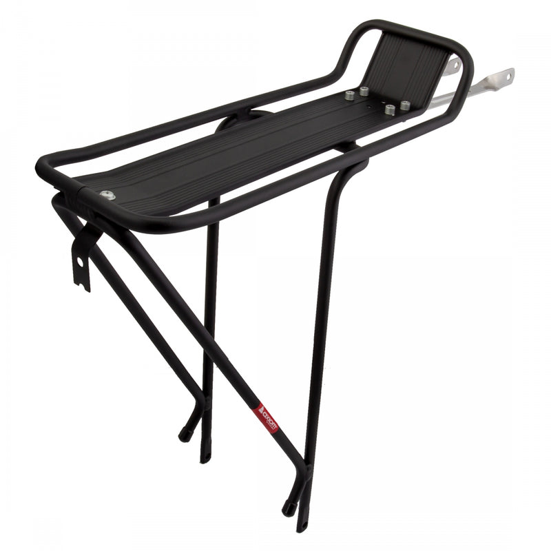 Load image into Gallery viewer, Axiom Transit Tubular Rear Rack: Alloy Black Bicycle Storage Tray
