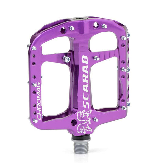 Chromag-Scarab-Pedals-Flat-Platform-Pedals-Aluminum-Chromoly-Steel-PD1900-Bicycle-Pedals