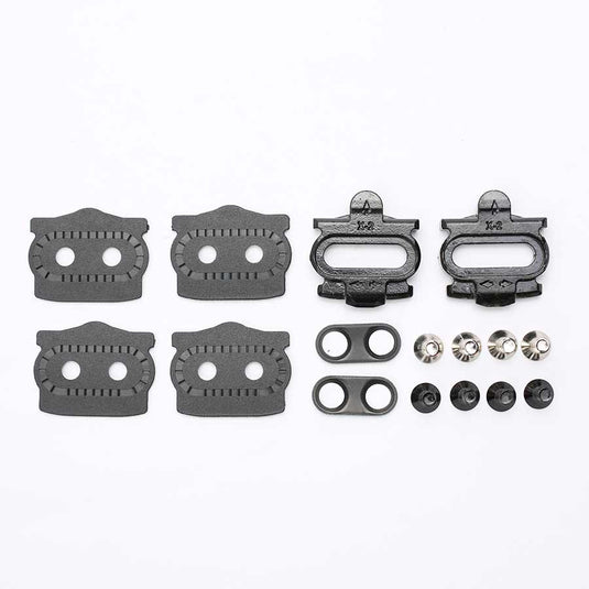 HT Components X2 Cleats Compatibility: 878, X1, X2, T1, D1, M1, X2-SX, T1-SX, Float: 4.5°, Black, Kit