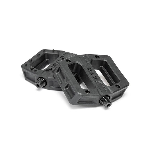 Eclat Juggernaut Platform Pedals, 9/16'', Black, Pair