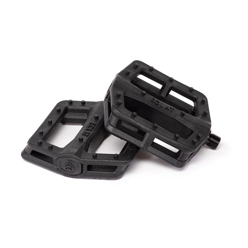 Load image into Gallery viewer, Eclat Centric Platform Pedals, Body: Nylon, Spindle: Cr-Mo, 9/16&#39;&#39;, Black, Pair
