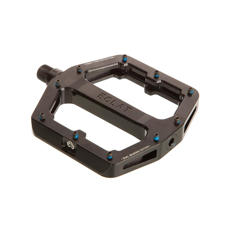 Load image into Gallery viewer, Eclat Surge XL Platform Pedals, Body: Alloy, 9/16&#39;&#39;, Black, Set
