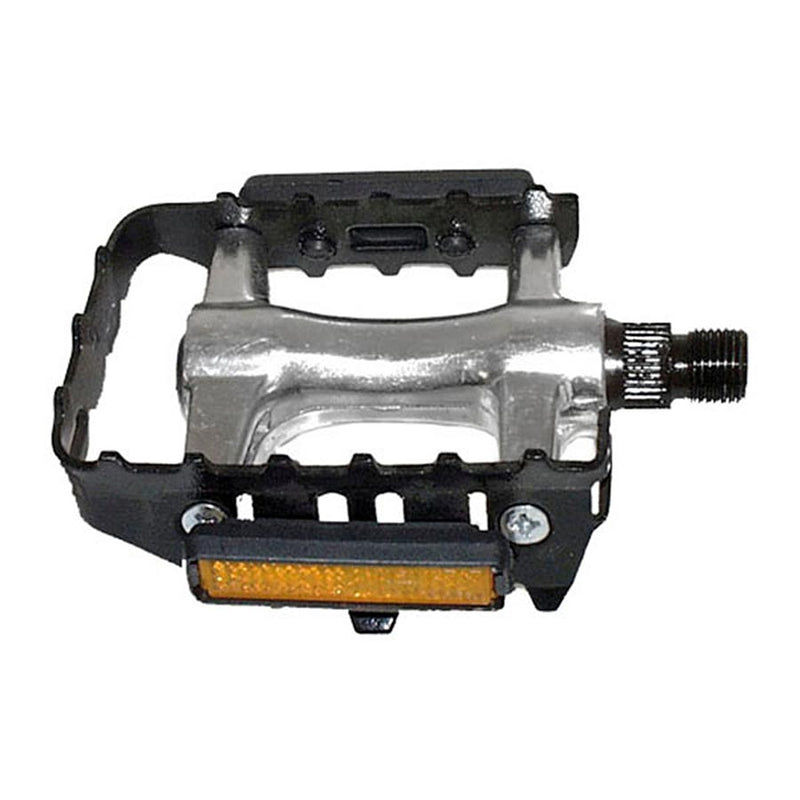 Load image into Gallery viewer, M-Wave-Flat-Platform-Pedals-Aluminum-Steel-PEDL2104-Bicycle-Pedals
