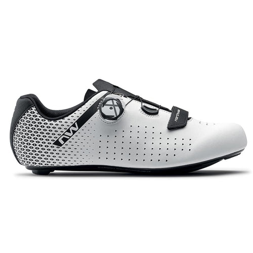 Northwave-White-Black-43-Road-Bike-Cycling-Shoes