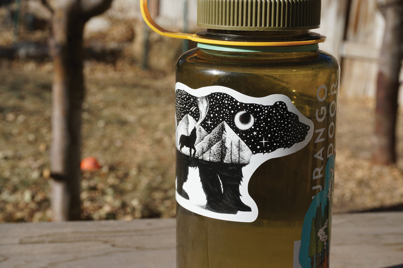 Load image into Gallery viewer, Sticker Art Set: Bear &amp; Wolf Designs - Perfect Gifts for Art Enthusiasts!
