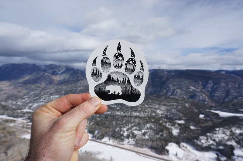 Load image into Gallery viewer, Sticker Art Bear Paw Lifestyle Stickers Set - Decorate with Style!
