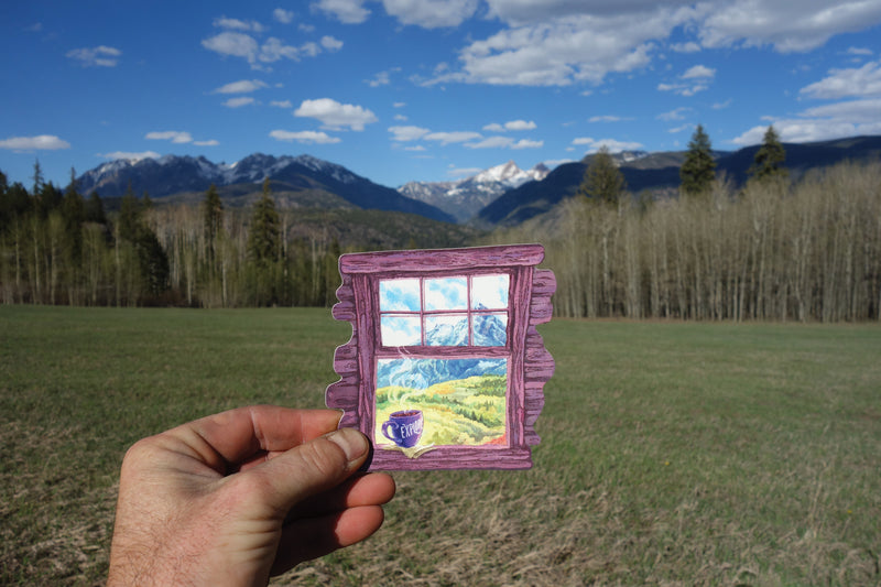 Load image into Gallery viewer, Wilderness Through a Window: Summer Gifts Sticker Art Set
