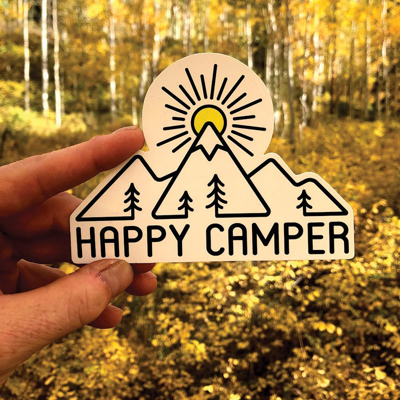 Load image into Gallery viewer, Happy Camper Lifestyle Sticker Art Set - Decorate with Style!
