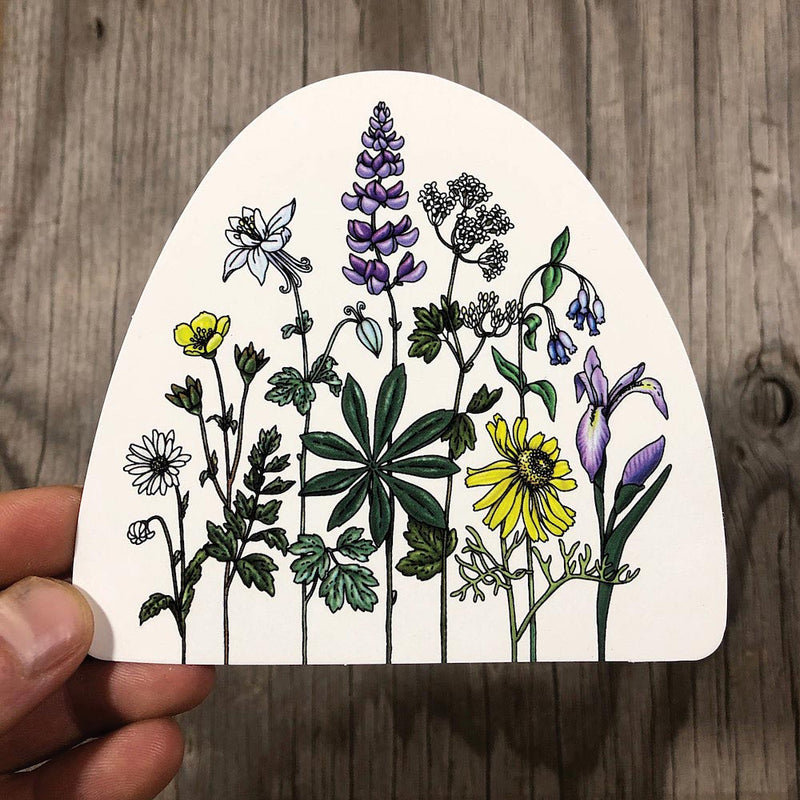 Load image into Gallery viewer, Wildflowers Galore: Sticker Art Stickers - Perfect Gifts for Nature Lovers!
