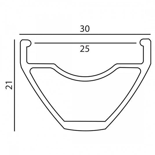 Pack of 2 DT Swiss E512 DT Swiss 27.5in E512 Black 32