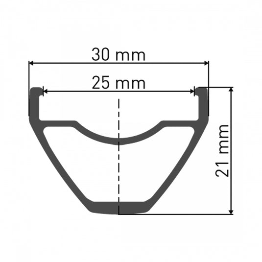 Dt Swiss E512 DT Swiss 29in E512 Black 32 Extremely Resistant Aluminum Alloy