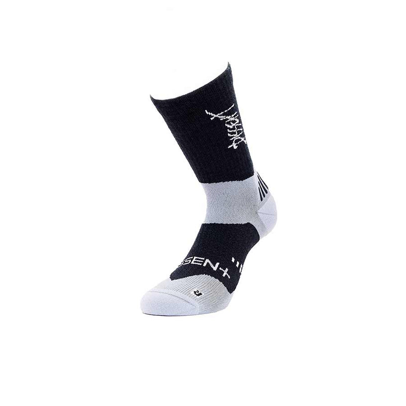 Load image into Gallery viewer, Dissent Supercrew Ultra Mtn Merino 6&#39;&#39;, Socks, Black, S, (Men 4-6.5)
