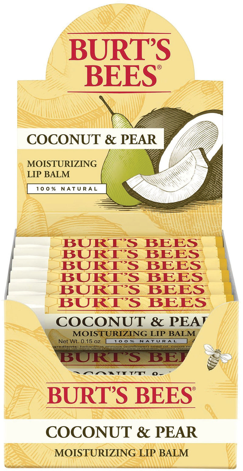 Load image into Gallery viewer, Burt&#39;s Bees Coconut Pear Lip Balm - Nourishing Lip Care for Soft, Smooth Lips
