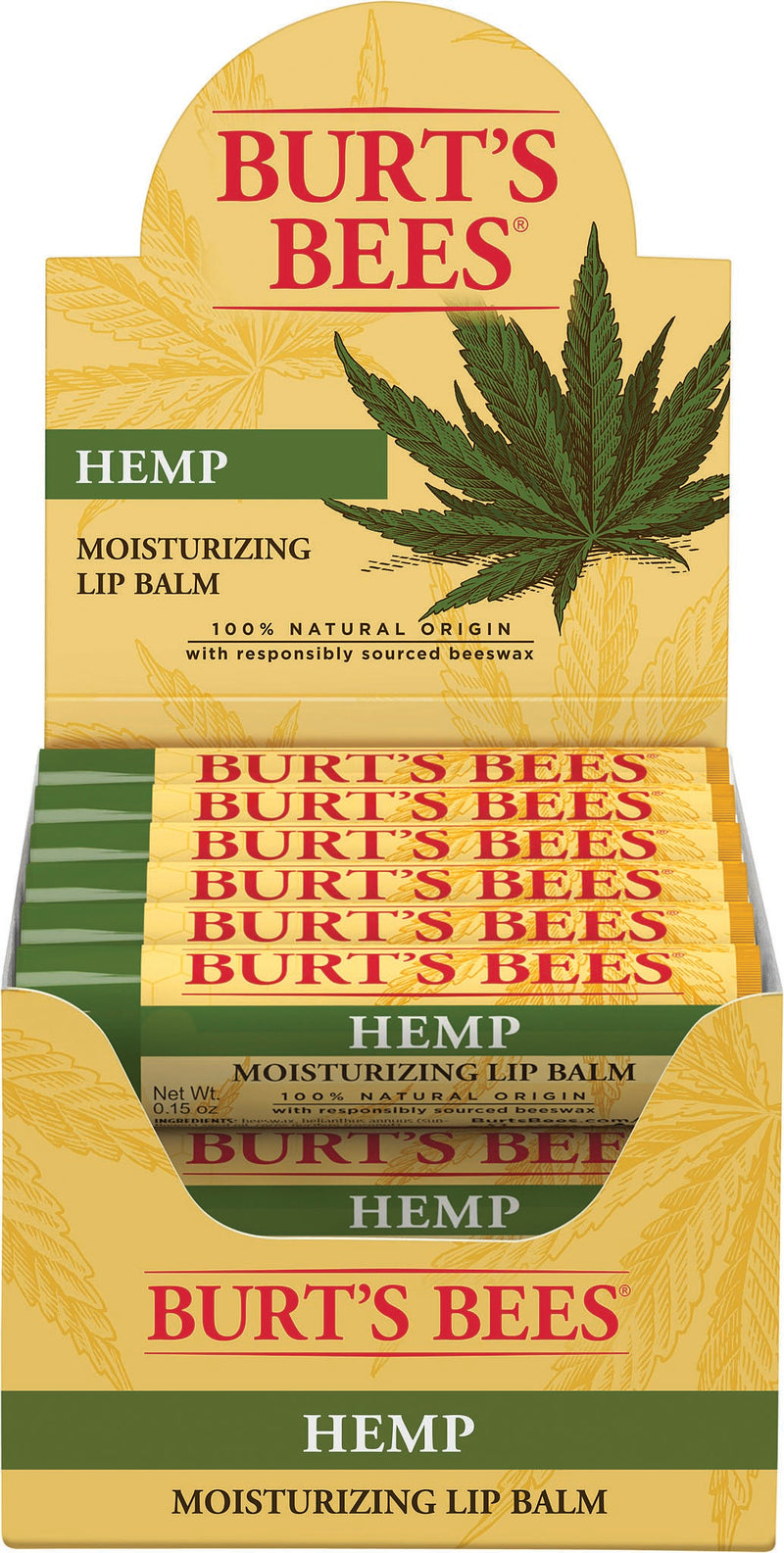 Load image into Gallery viewer, Burt&#39;s Bees Hemp Lip Balm - Nourishing Lip Care, 0.15 Oz
