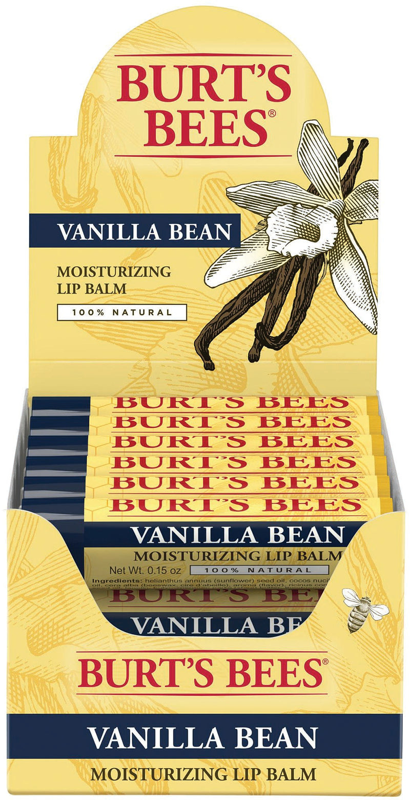 Load image into Gallery viewer, Burt&#39;s Bees Vanilla Bean Lip Balm - Nourishing Lip Care for Soft, Smooth Lips
