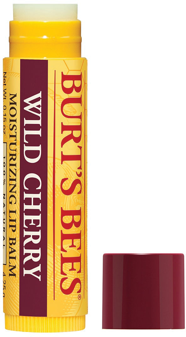 Load image into Gallery viewer, Burt&#39;s Bees Wild Cherry Lip Balm - Nourishing Lip Care for Soft, Smooth Lips
