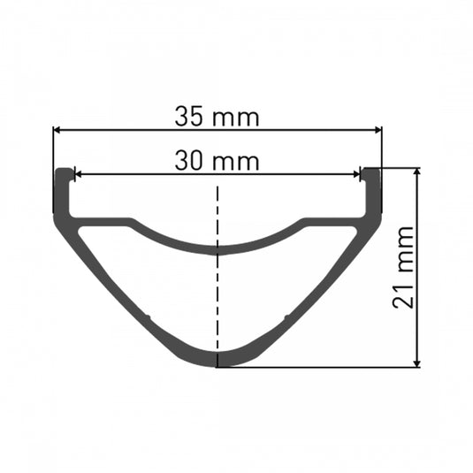 Pack of 2 DT Swiss EX511 DT Swiss 27.5in EX511 Black 32