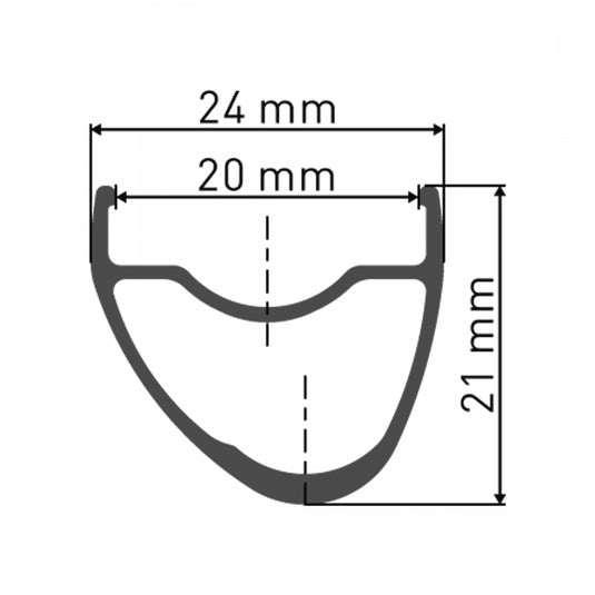 Pack of 2 DT Swiss RR 421 700c Tubeless Ready Road Disc Rim 32h